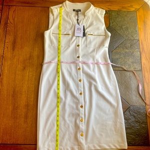 Dkny white dress. New with tag